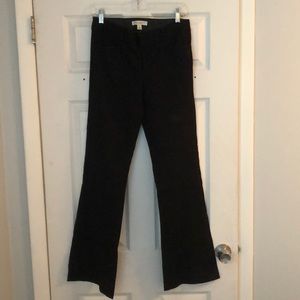 Vintage Banana Republic Sloan Flared Black Pants